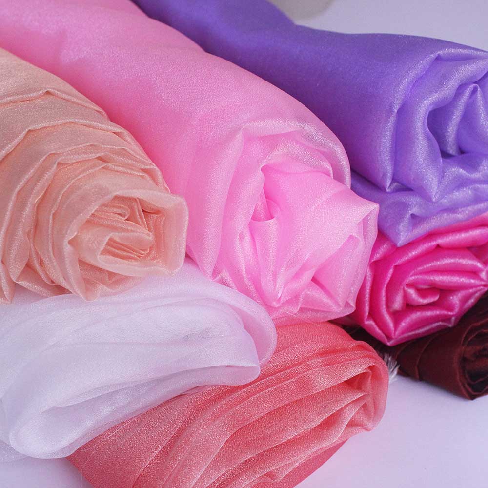 光沢のあるオーガンザ生地,誕生日パーティーの装飾,日曜大工の - Crystal Mesh Fabric のレビューと価格