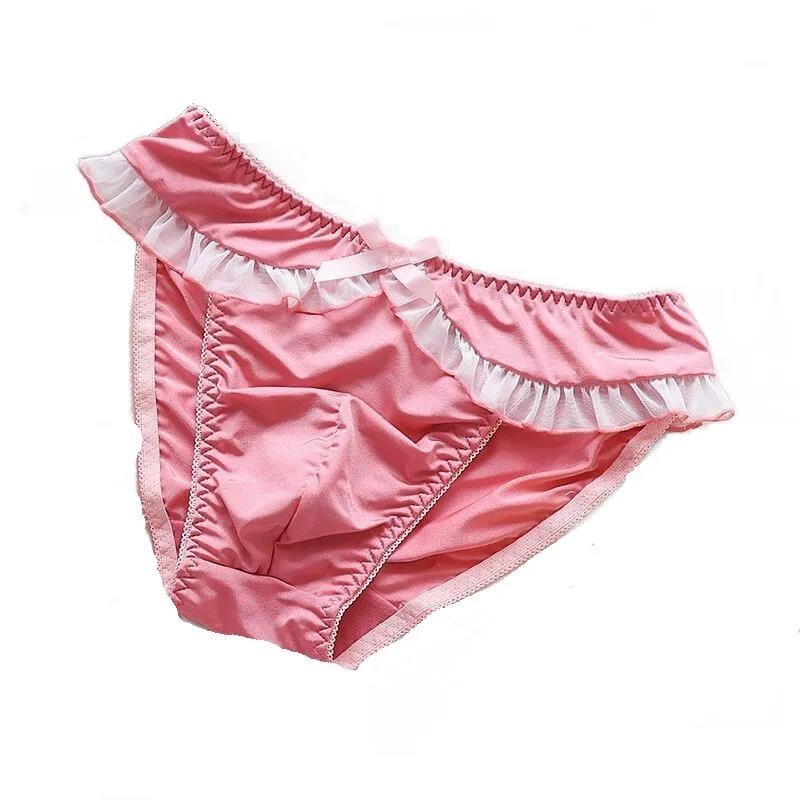 メンズセクシーレースフリル付き下着、柔らかく快適なストレッチ - Elastic Lace Trim のレビューと価格