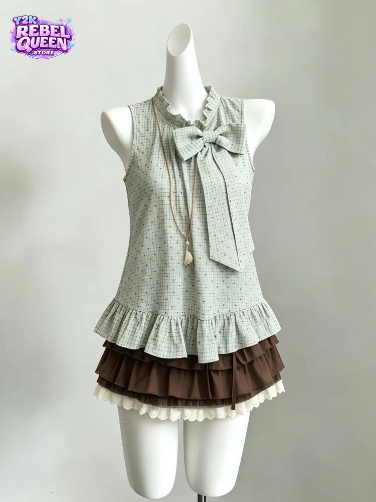 日本のヴィンテージ風、スウィーティ2点セット。女性用、リボン - Elastic Lace Trim のレビューと価格